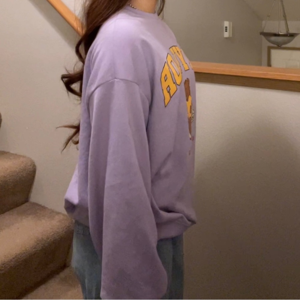 purple bear pullover 💟 - Picture 3 of 5